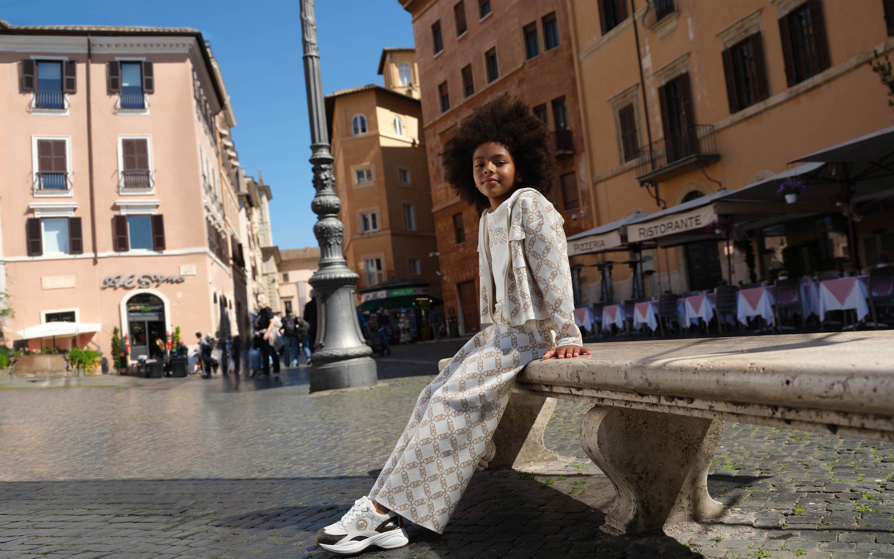 clothes Michael Kors brand on Kids around